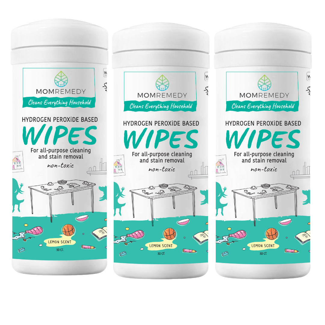 Hydrogen Peroxide Cleaning Wipes | 3 Pack, 90 Count