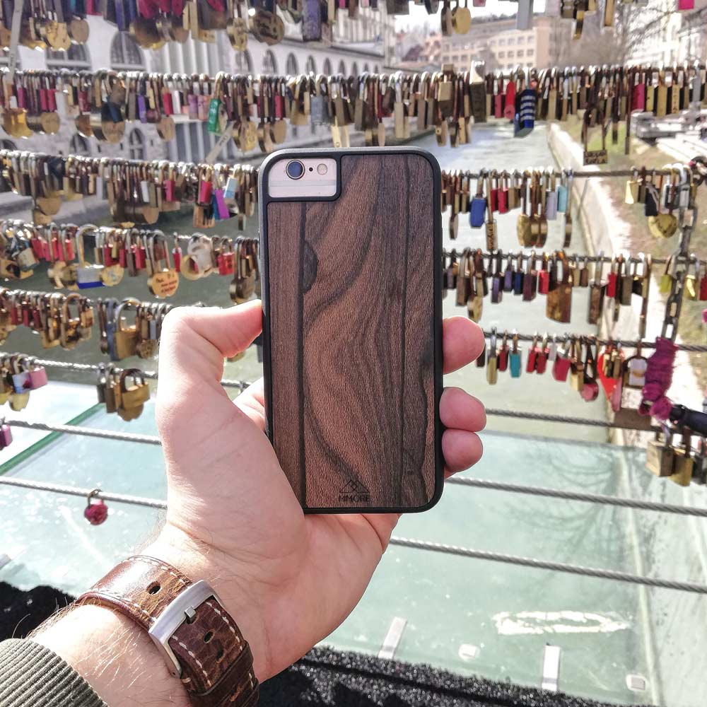 Ziricote Wooden Mobile Phone Case