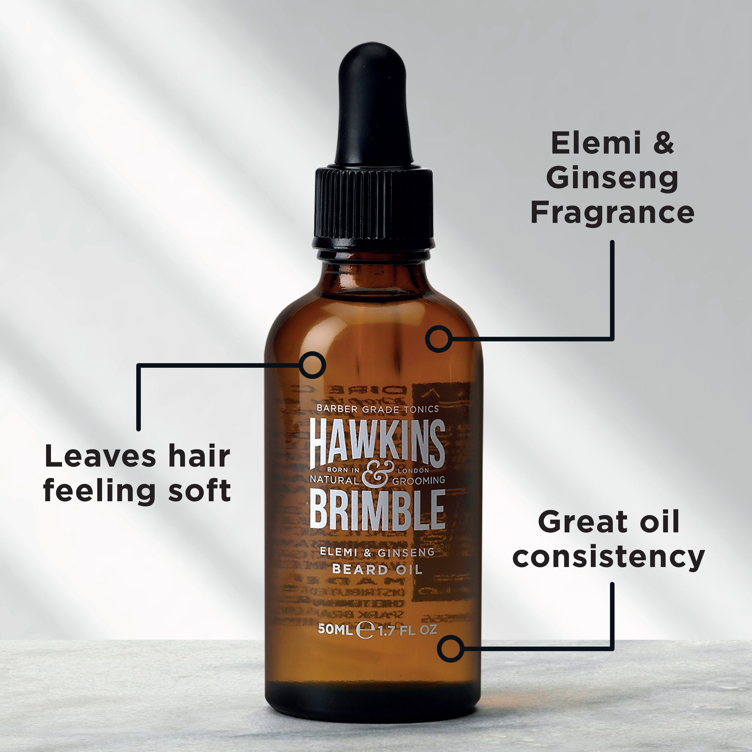 Beard Oil | Promotes Growth, Softens, Repairs, 50ml