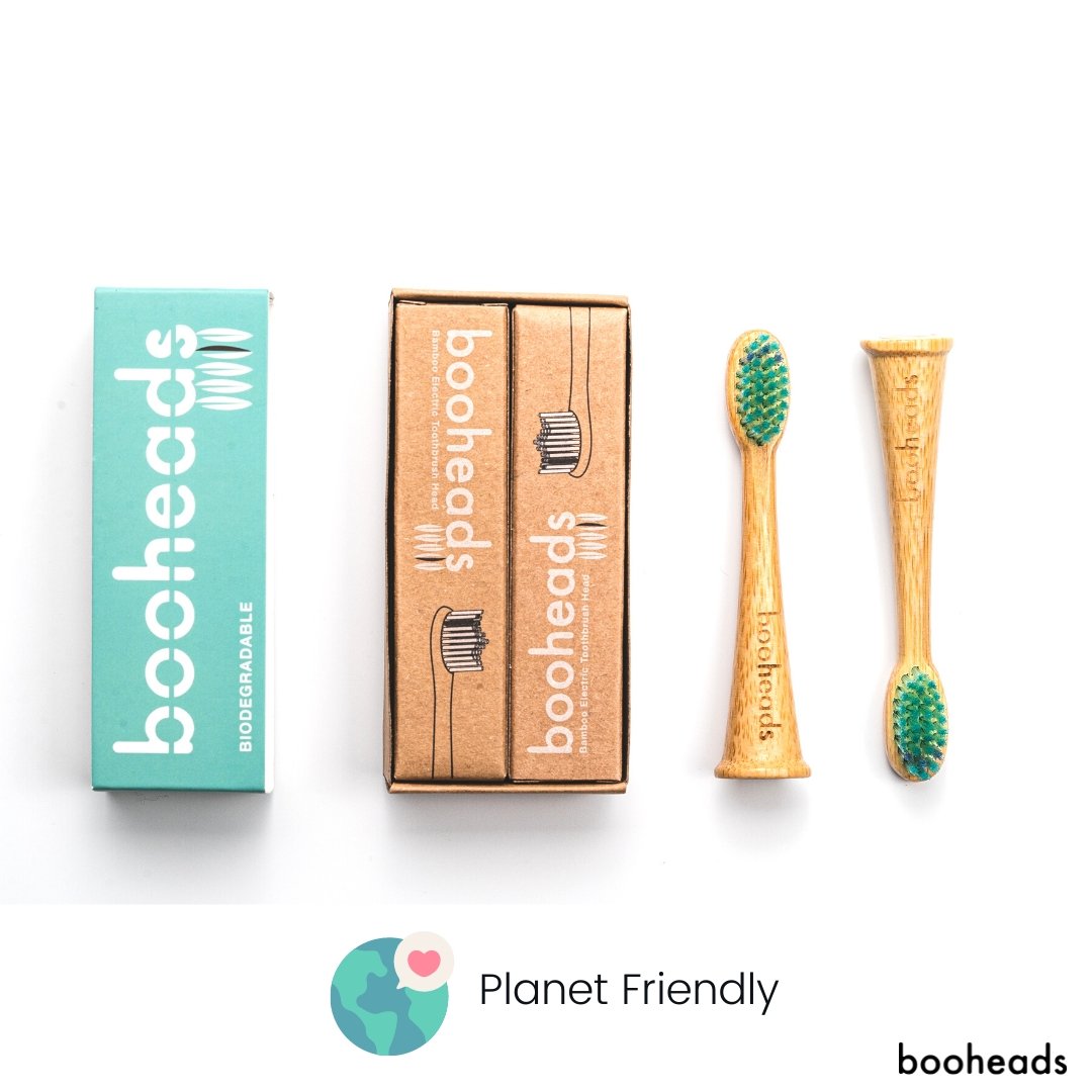 Bamboo Electric Toothbrush Heads | Hybrid Edition, 2 Pieces