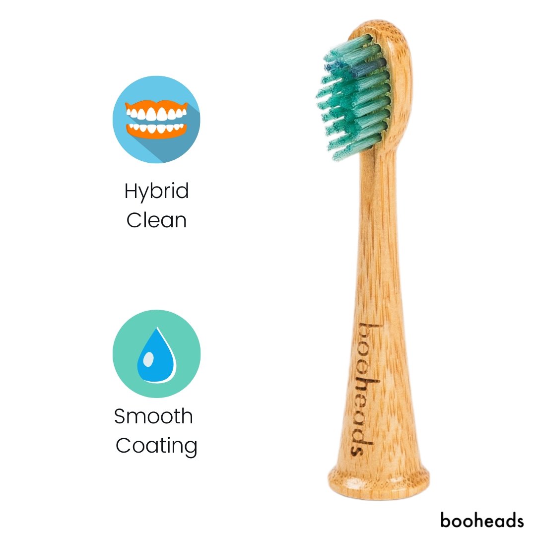 Bamboo Electric Toothbrush Heads | Hybrid Edition, 2 Pieces