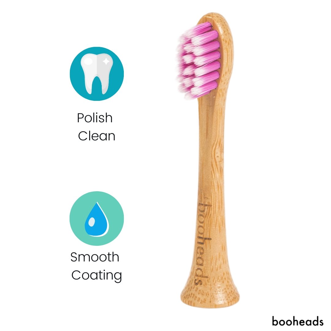 Bamboo Electric Toothbrush Heads | 4 Pieces