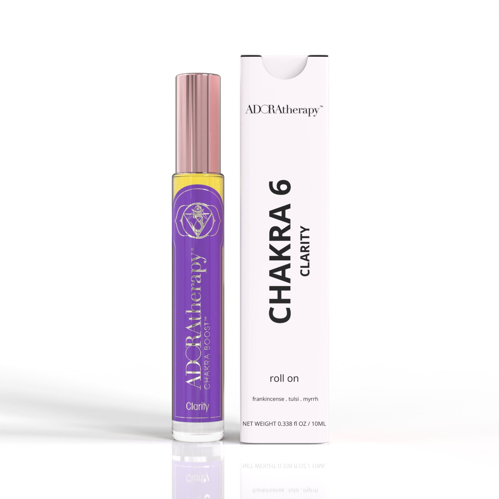 Roll-On Perfume Oil | Chakra 6 Clarity, 0.3 oz