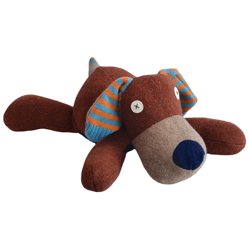 Dog Stuffed Toy from Reclaimed Wool