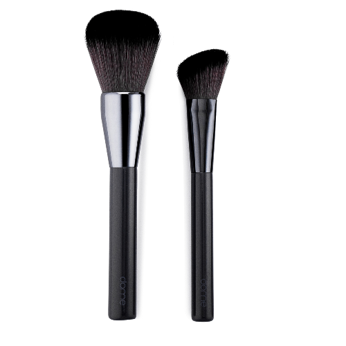 Charcoal Infused Makeup Brush Set | Dome Shape