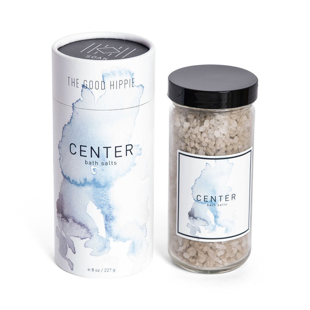 Center Bath Salts | Detoxifying, Relaxing Blend, 8 oz