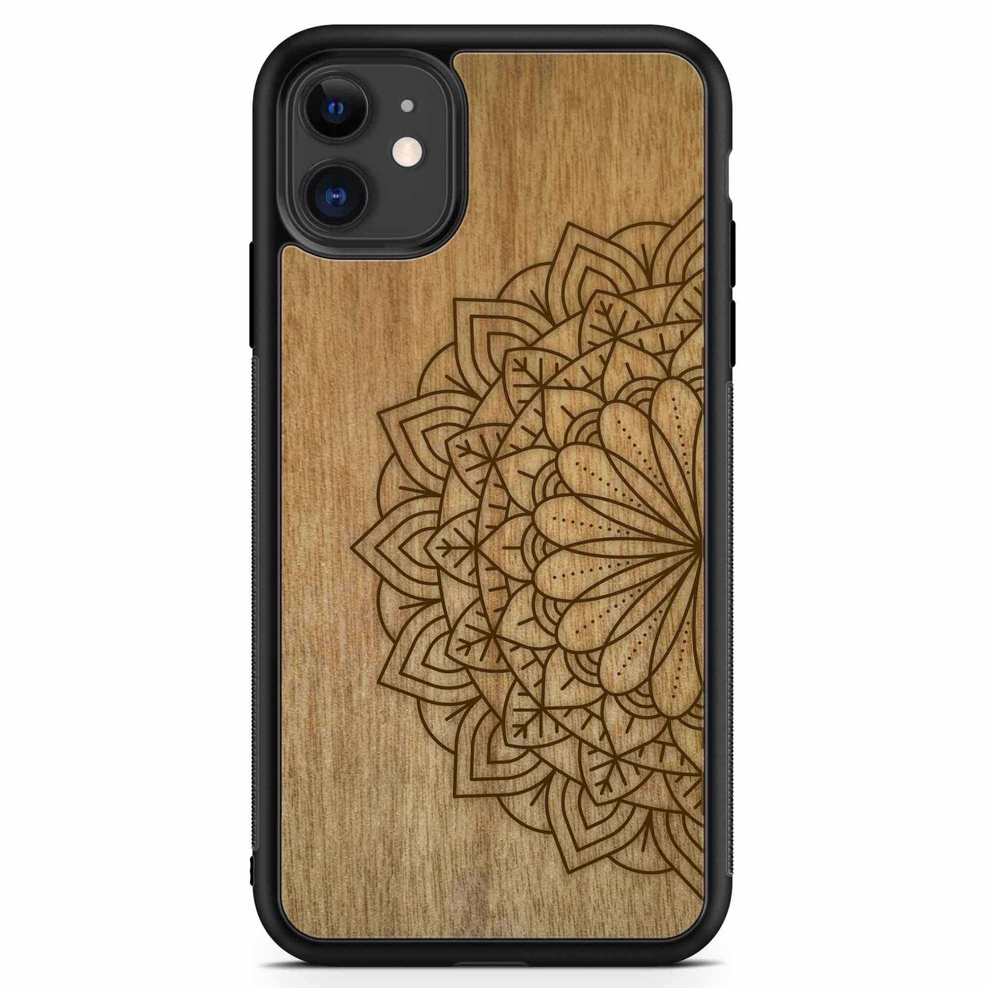 Wooden Phone Case | Mandala, Full Protection