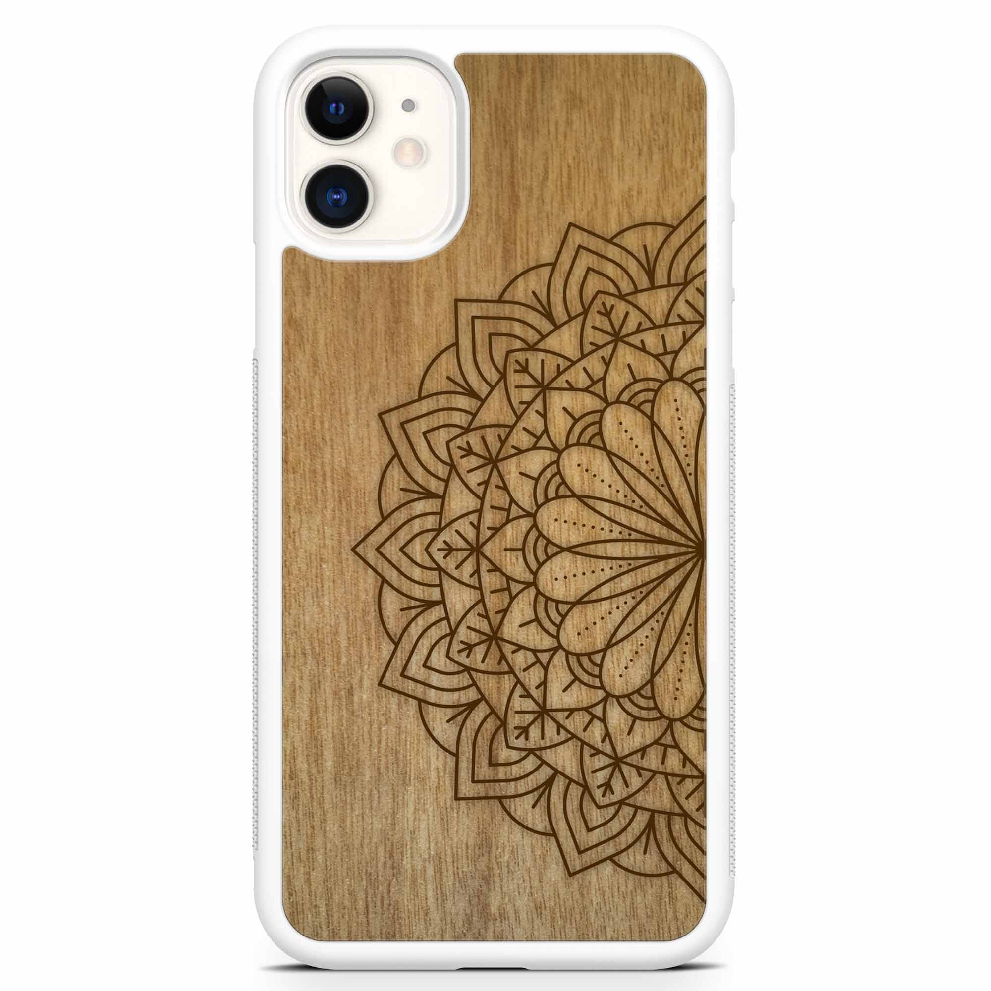 Wooden Phone Case | Mandala, Full Protection