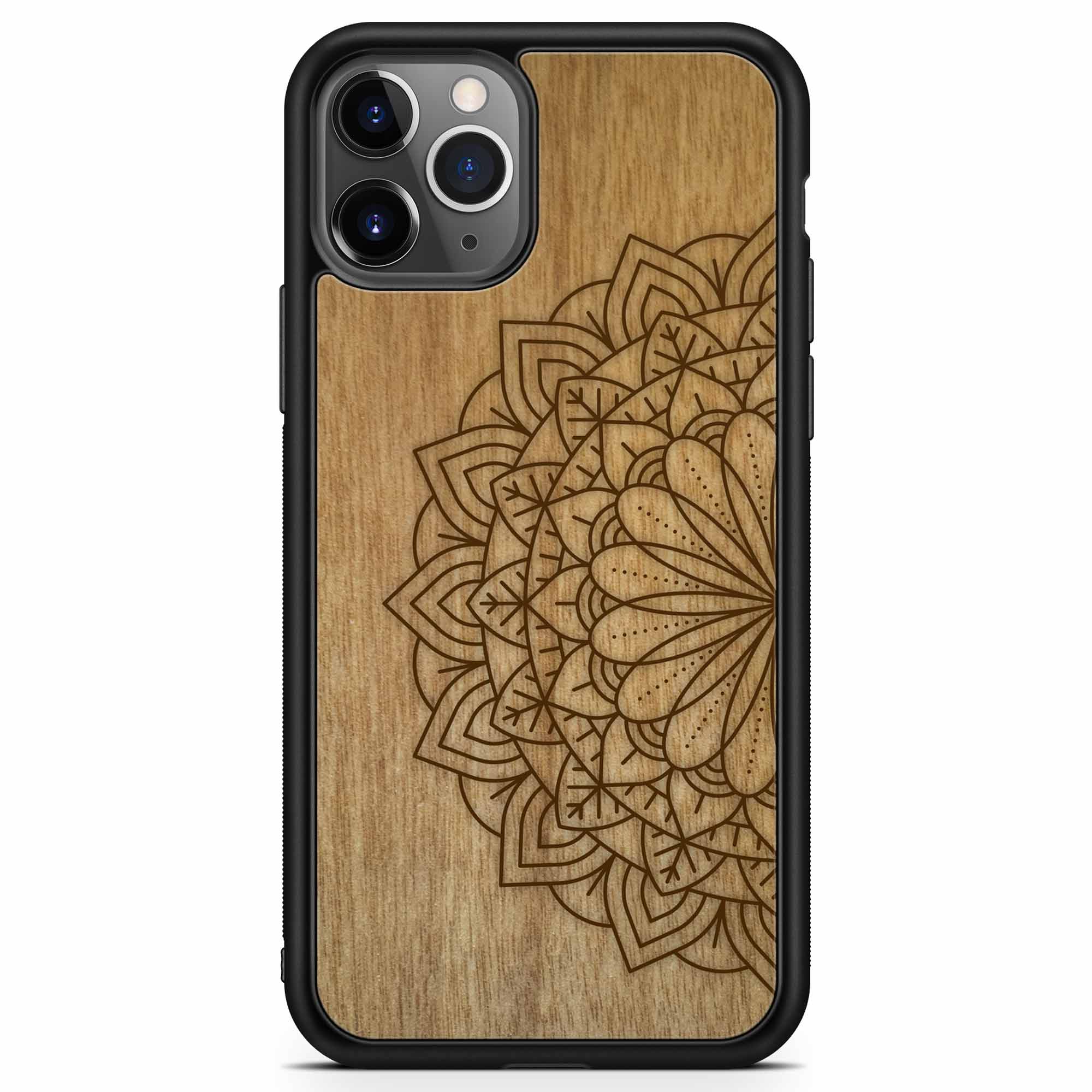 Wooden Phone Case | Mandala, Full Protection