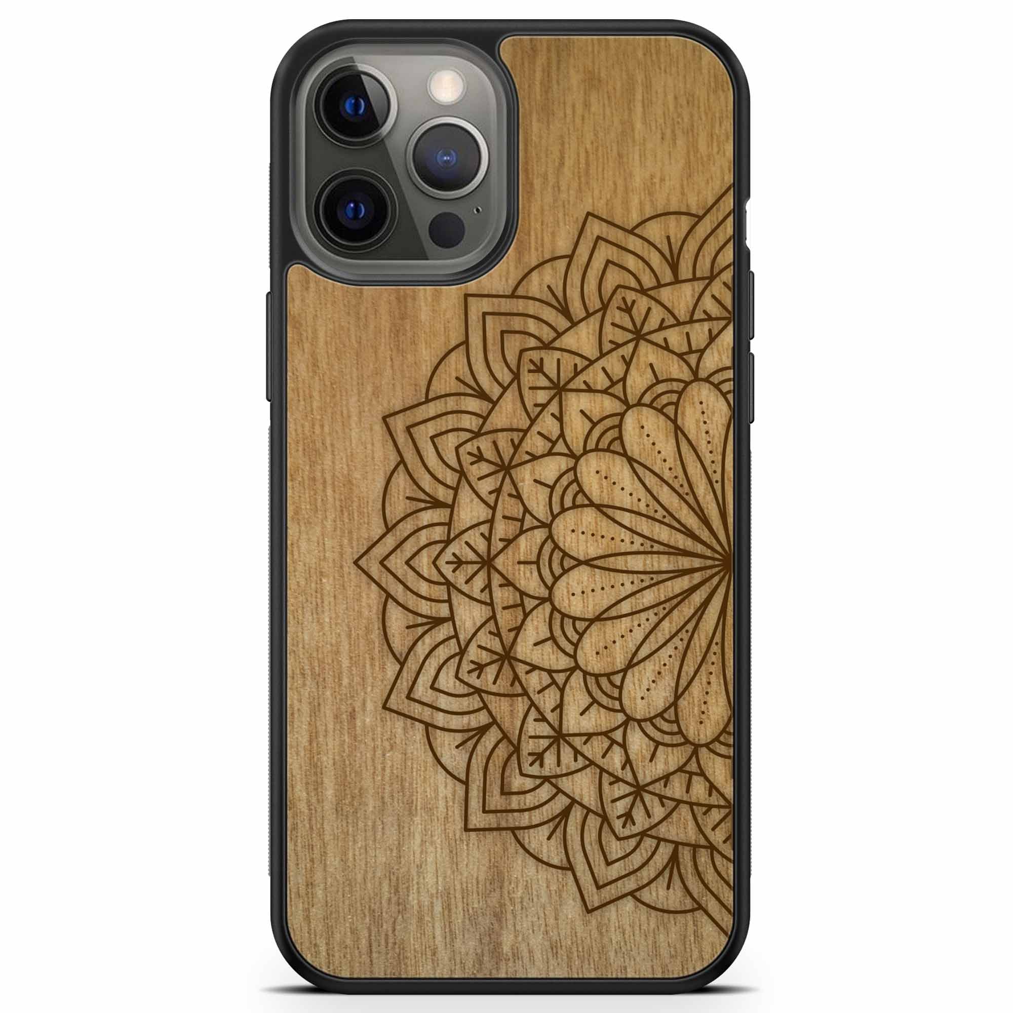 Wooden Phone Case | Mandala, Full Protection