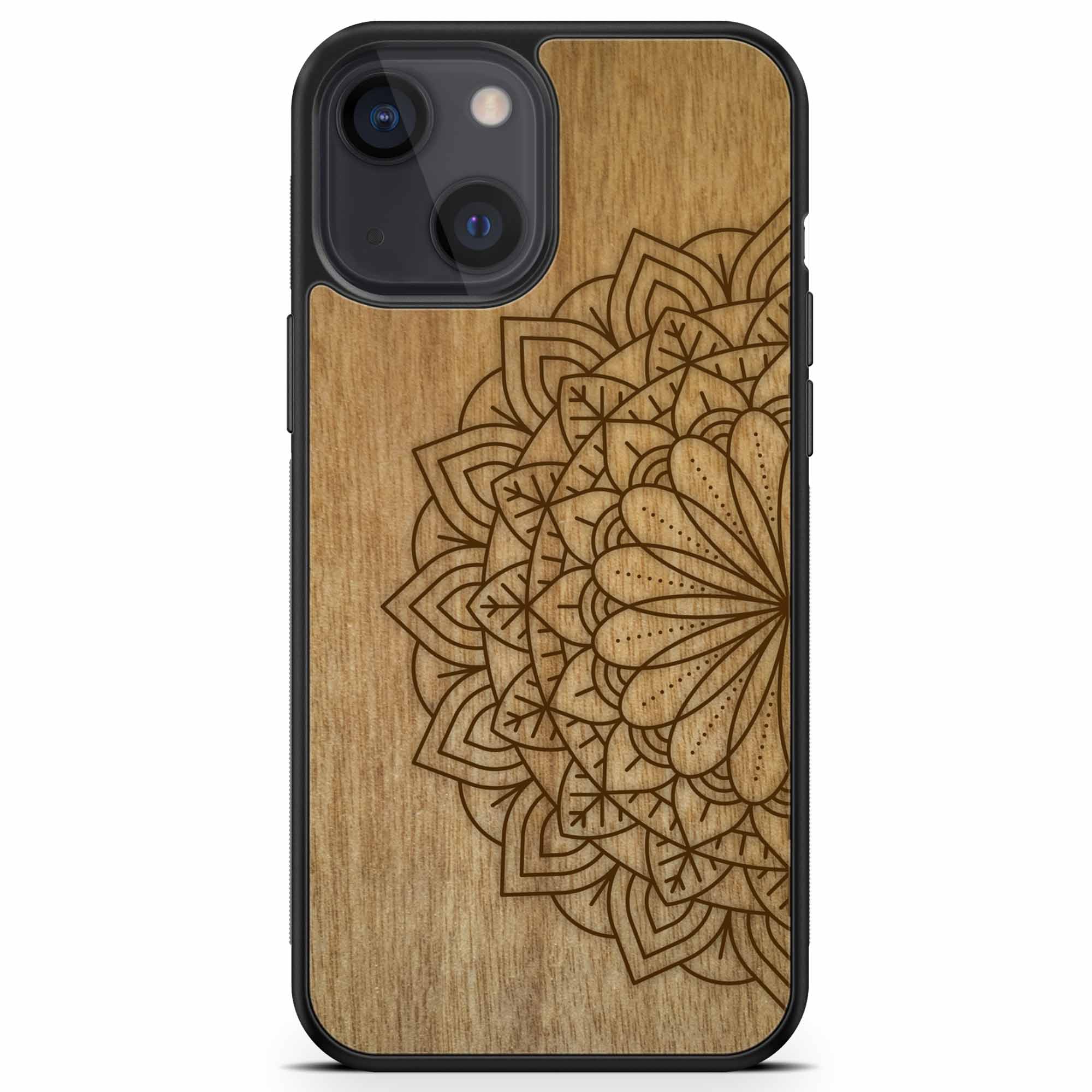 Wooden Phone Case | Mandala, Full Protection