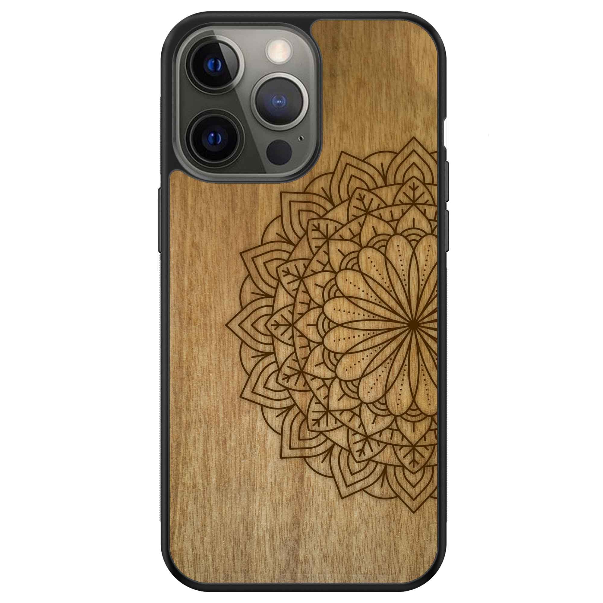 Wooden Phone Case | Mandala, Full Protection