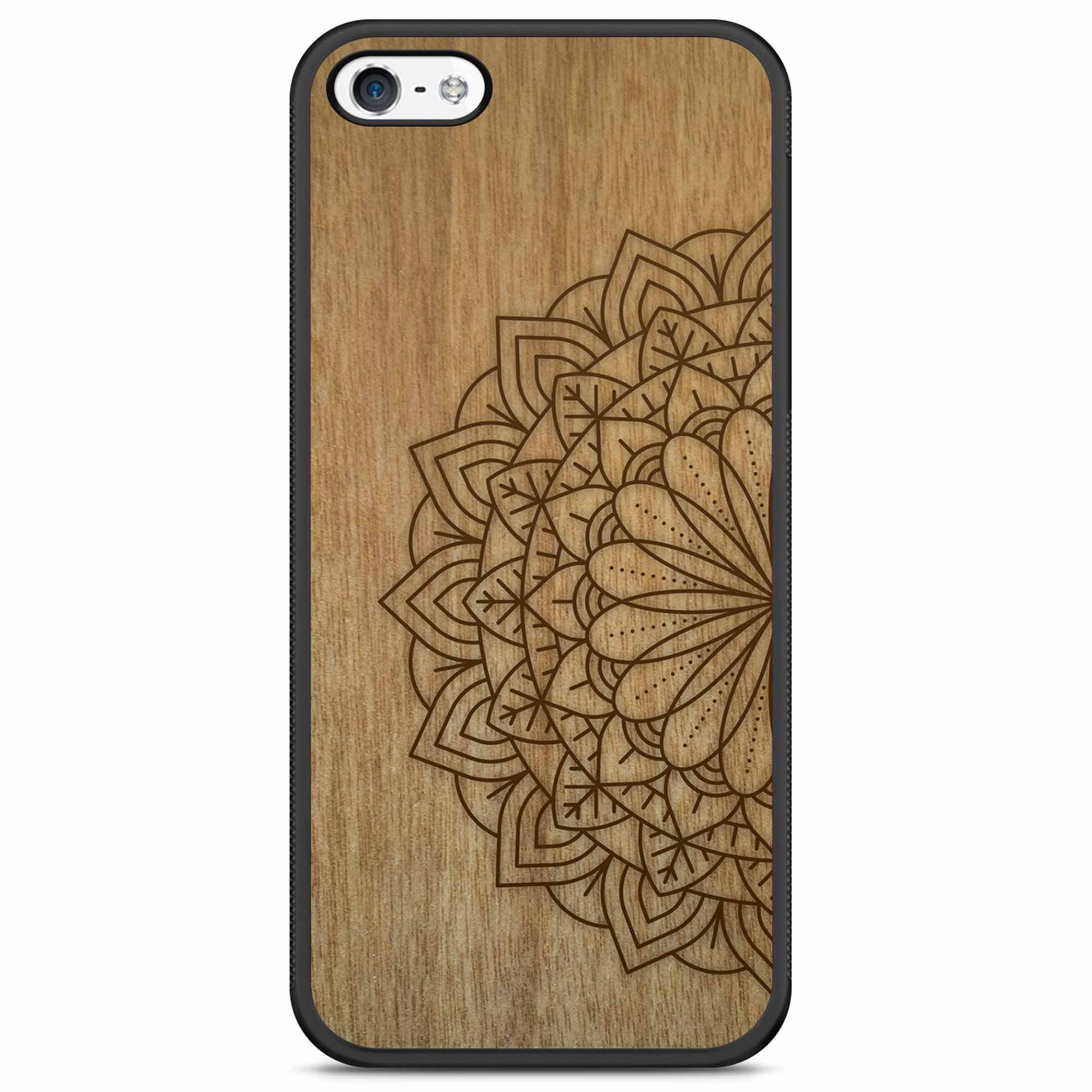 Wooden Phone Case | Mandala, Full Protection