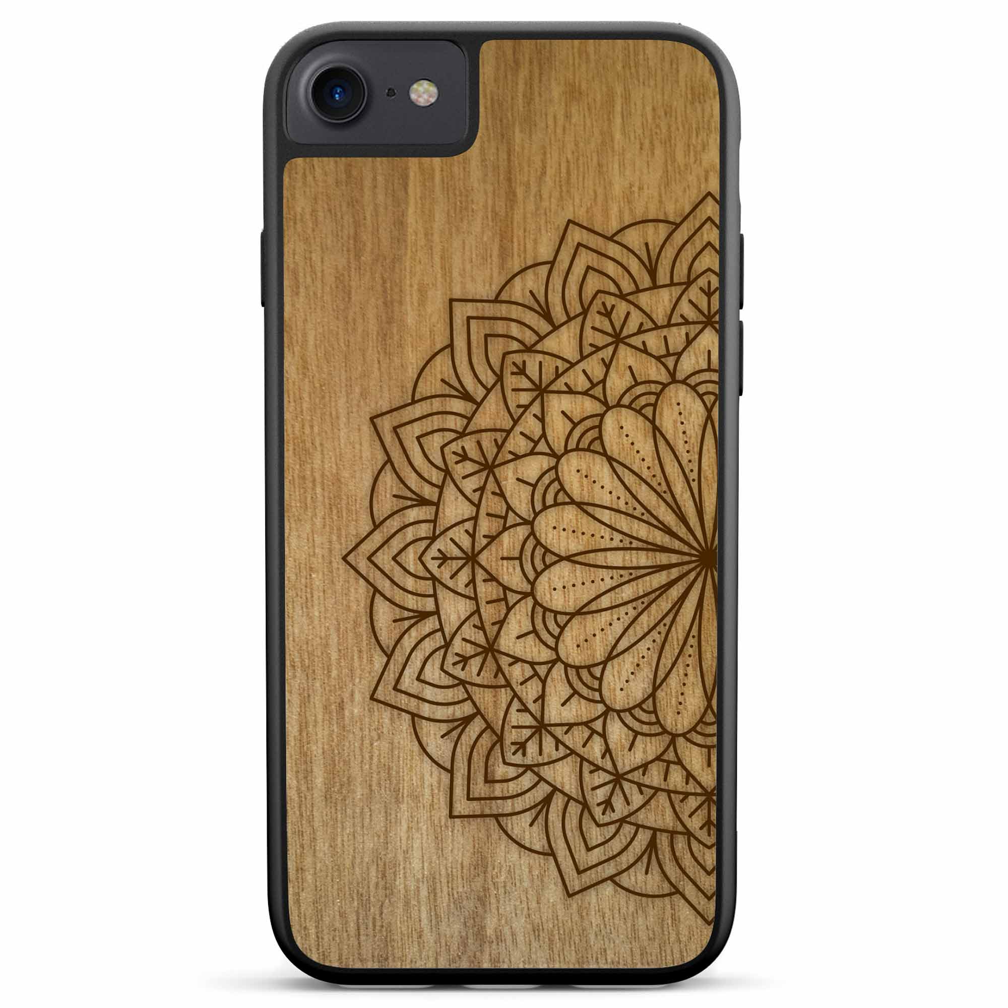 Wooden Phone Case | Mandala, Full Protection