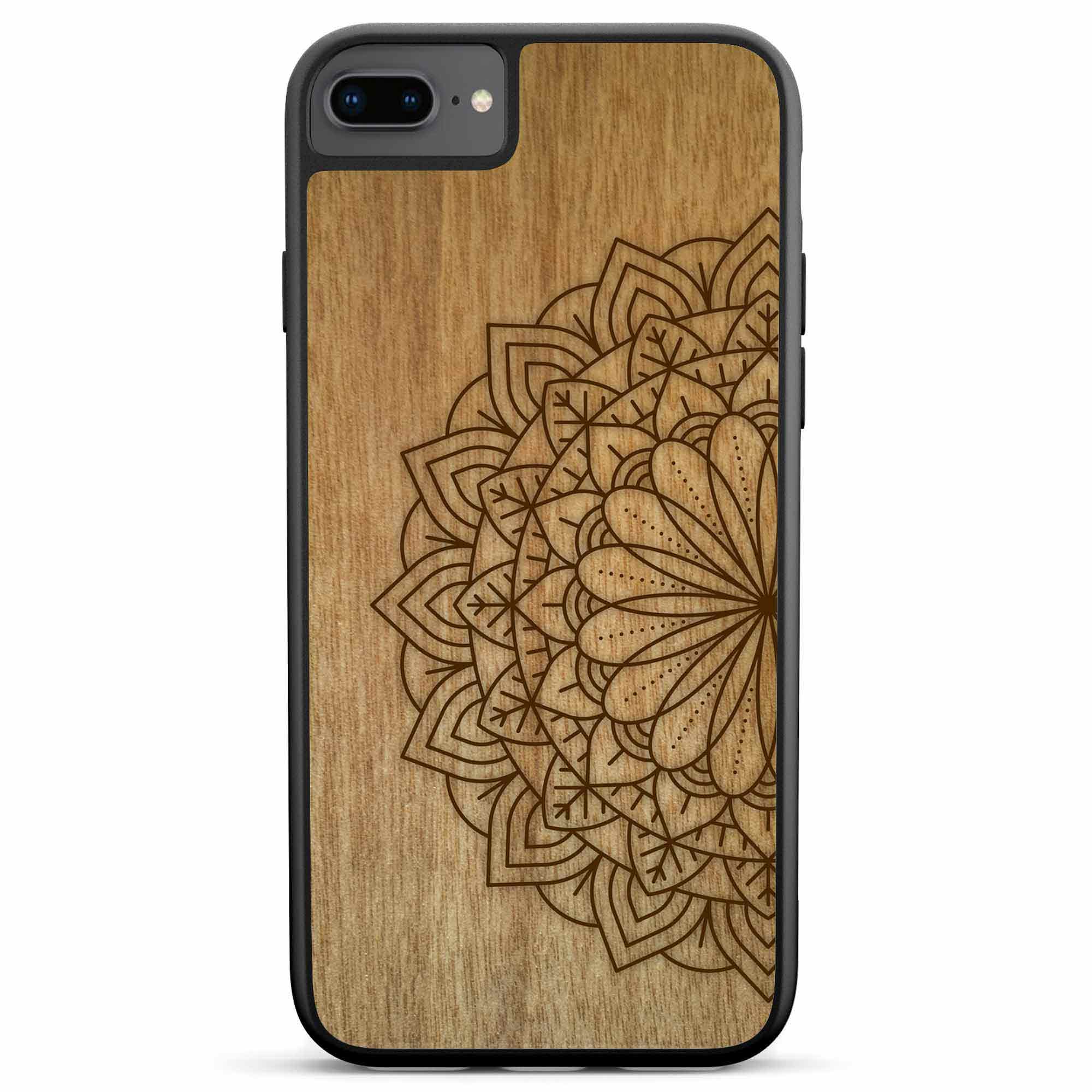 Wooden Phone Case | Mandala, Full Protection