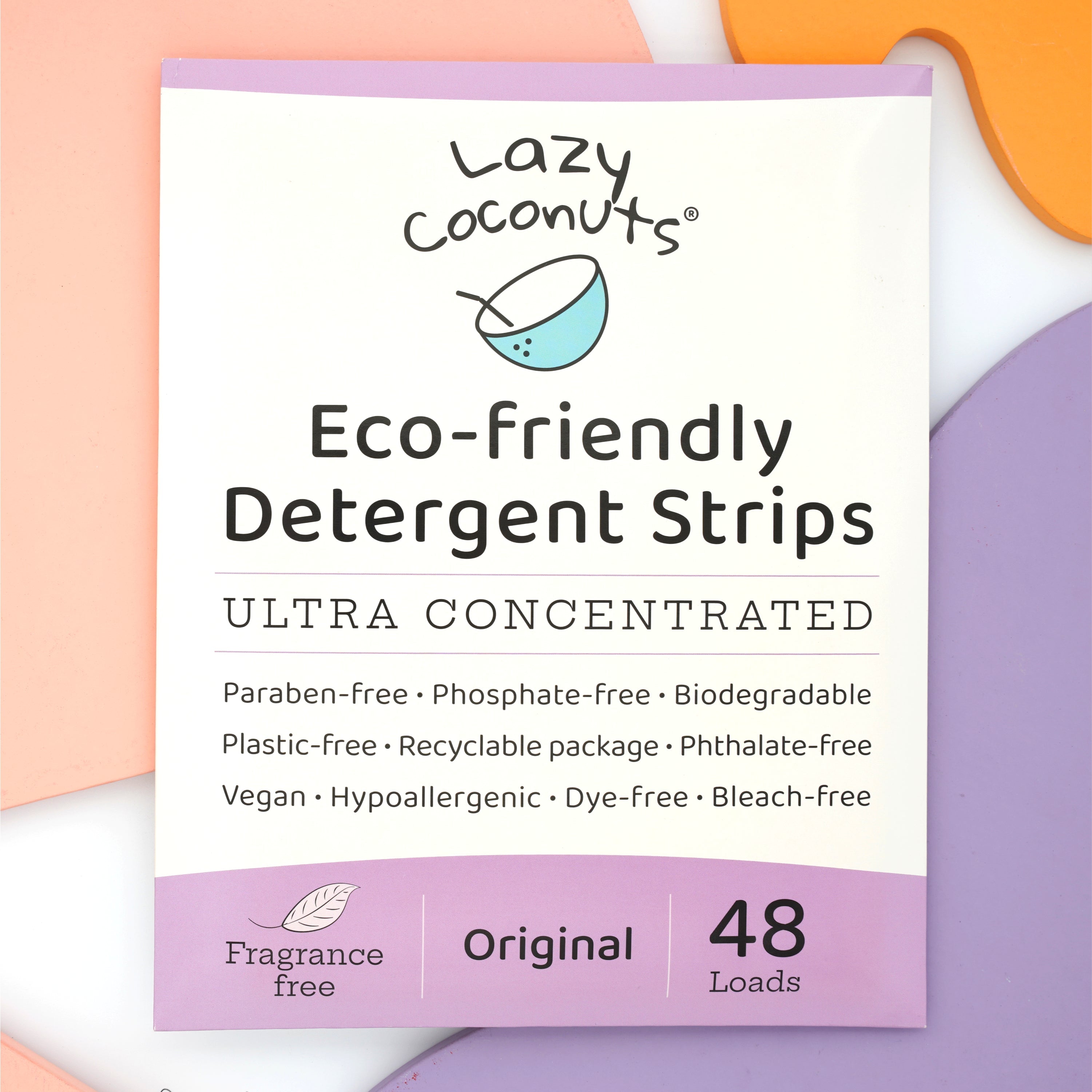 Ultra Concentrated Laundry Detergent Strips | 48 Loads