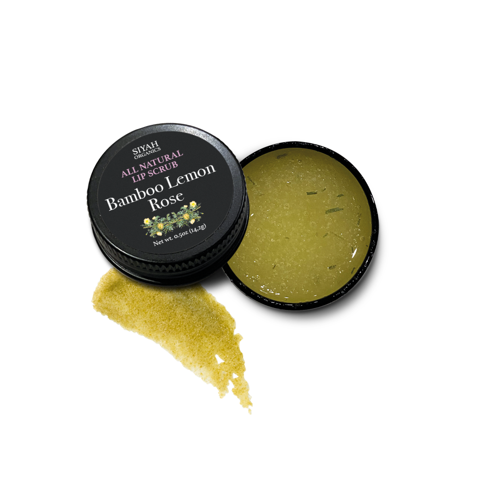 Lemon-Rose Lip Scrub | Exfoliates, Repairs & Revitalizes, 1 oz