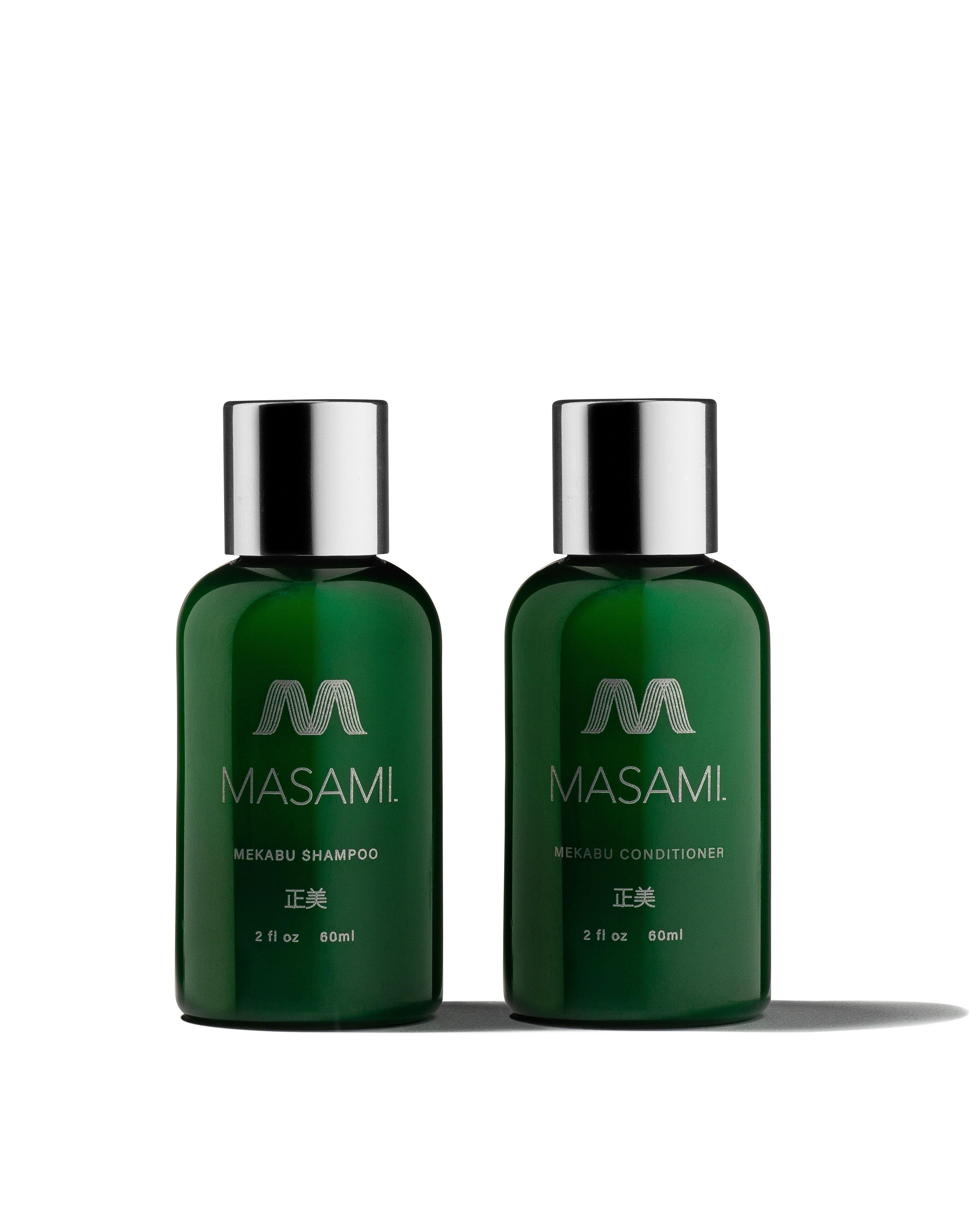 Mekabu Hydrating Travel Size Shampoo & Conditioner