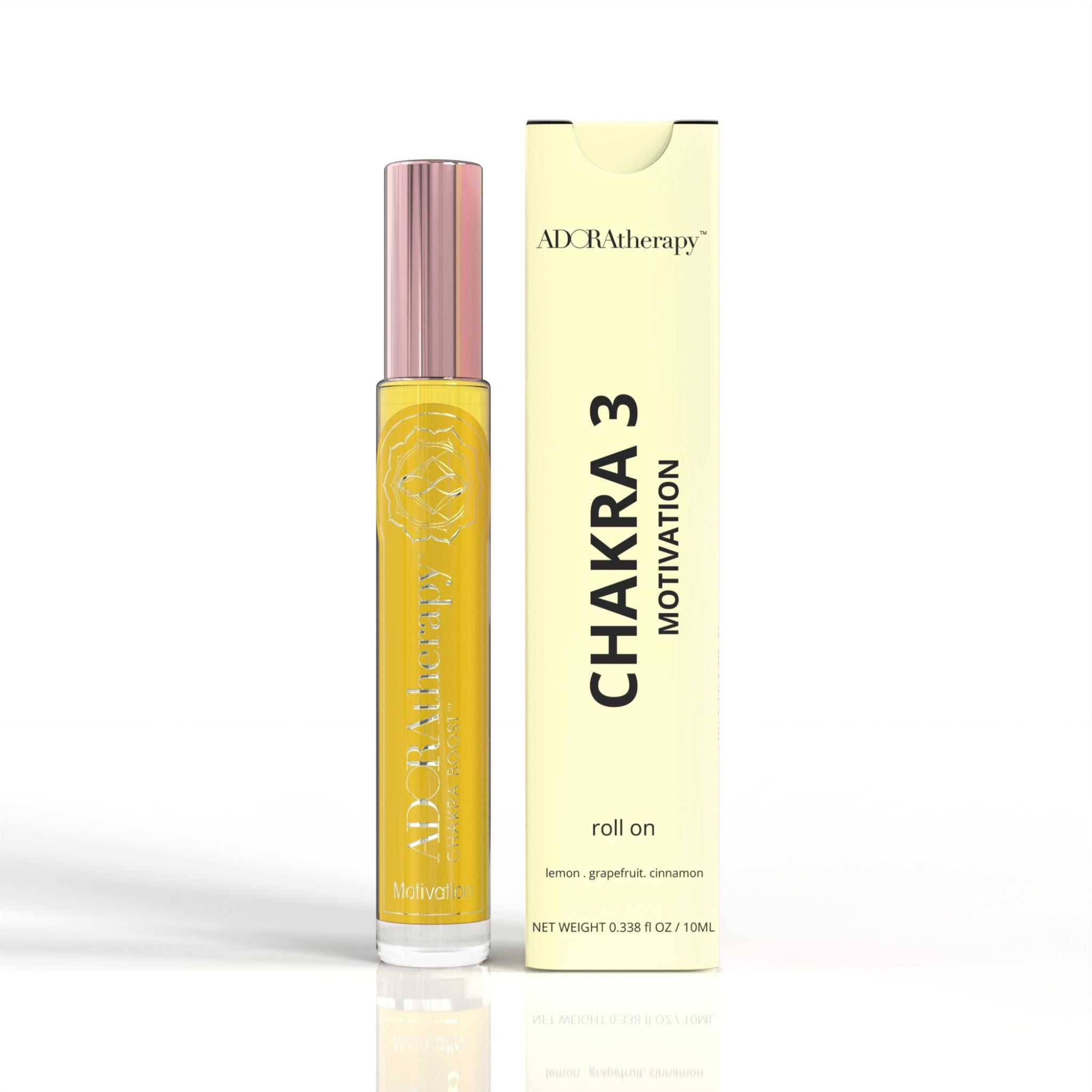 Roll-On Perfume Oil | Chakra 3 Motivation, Solar Plexus Chakra, 10ml