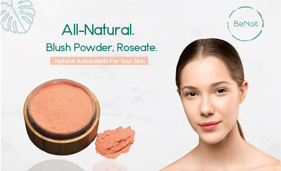 Blush Loose Powder | Roseate and Plum Shades, 0.4 oz